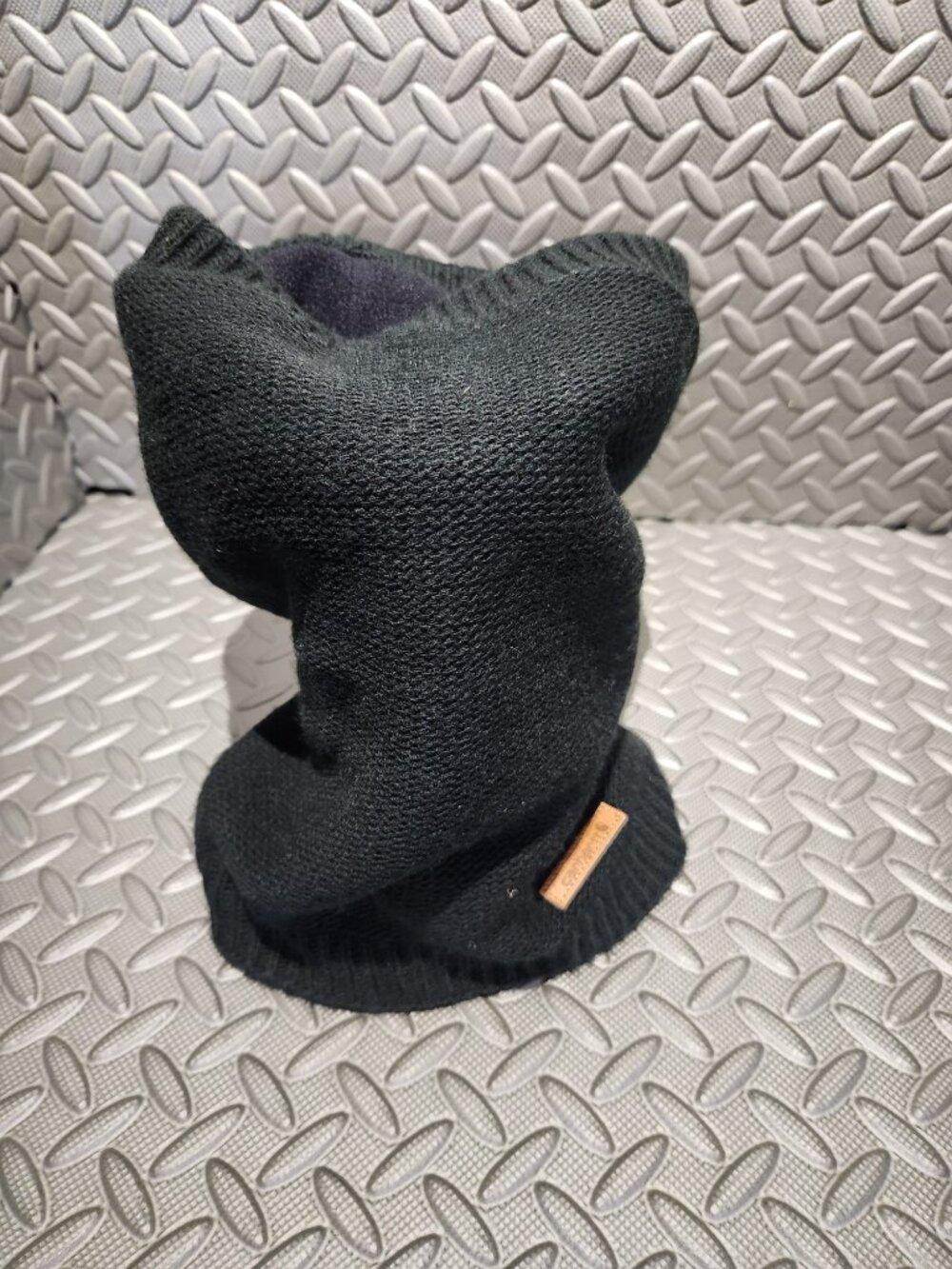 Carhartt Knit Fleece Lined Neck Gaiter Black - Picture 2 of 2